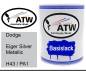 Preview: Dodge, Eiger Silver Metallic, H43 / PA1: 1L Lackdose, von ATW Autoteile West.